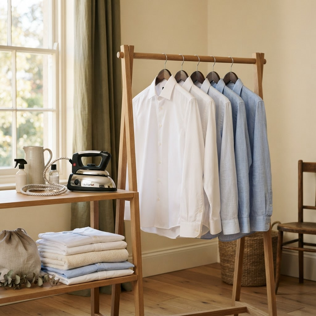 Bulk cloth ironing service